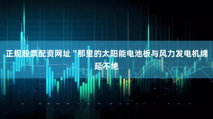 正规股票配资网址“那里的太阳能电池板与风力发电机绵延不绝